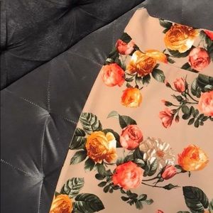 Floral Cassie Pencil Skirt